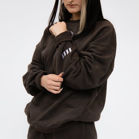 Unfayzd Apparel Unisex Crew- Charcoal - Picture 2 of 3